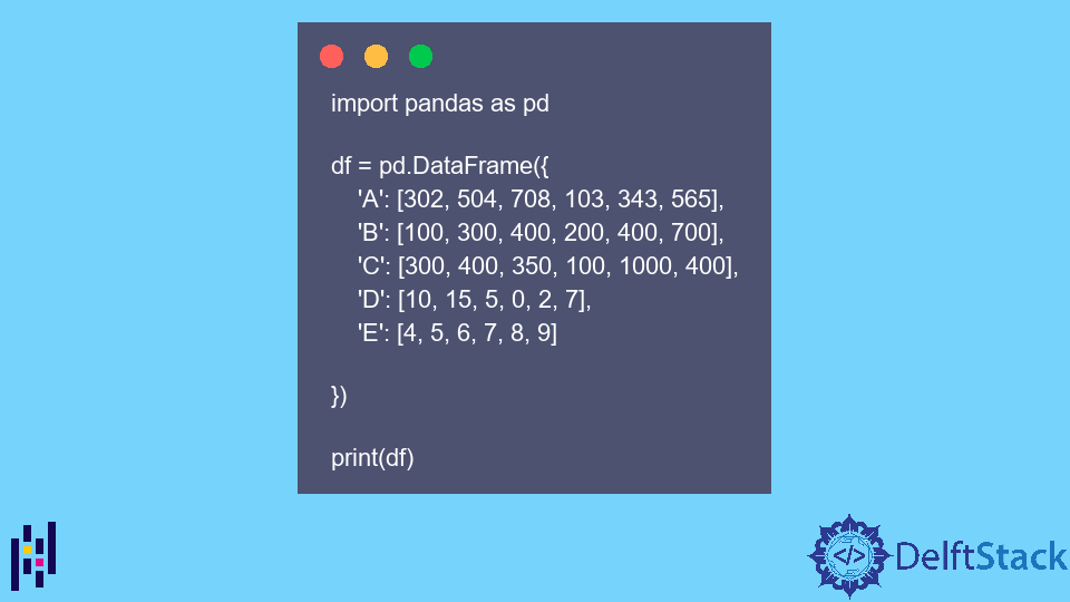 Seleccionar Las Columnas De Pandas Dataframe Delft Stack 4818